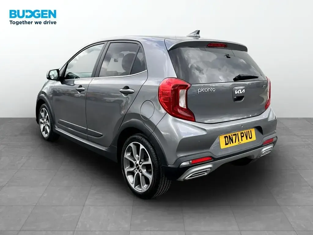 Used Kia Picanto X-Line 66 HP (48 kW) 2022 Grey Hatchback