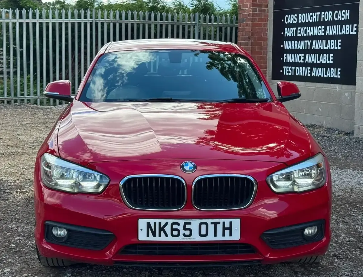 Used BMW 116 Impressive 2015 Red Hatchback