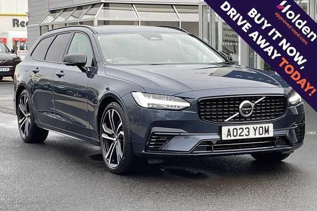 Used Volvo V90 Ultimate 345 HP (253 kW) 2023 Blue Estate