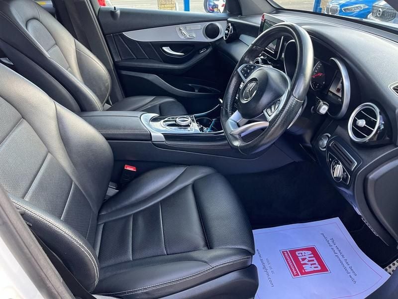 Used Mercedes GLC250 AMG Line Premium 2018 White Coupe