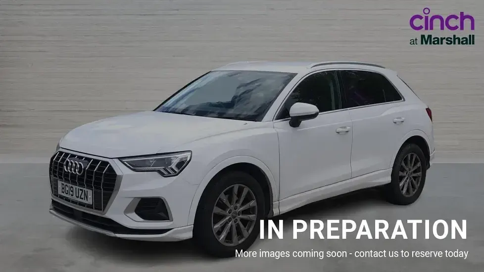 Used Audi Q3 S-Line 150 HP (110 kW) 2019 White SUV