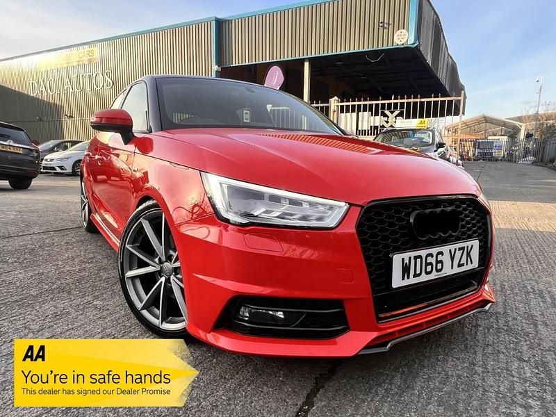Used Audi A1 Sportback Black Edition 150 HP (110 kW) 2016 Red Hatchback