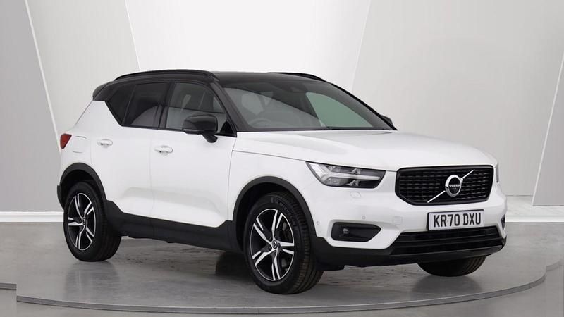 White Used 2020 Volvo XC40 R-Design SUV | £22,175 (A bit pricey) - Image 1/4