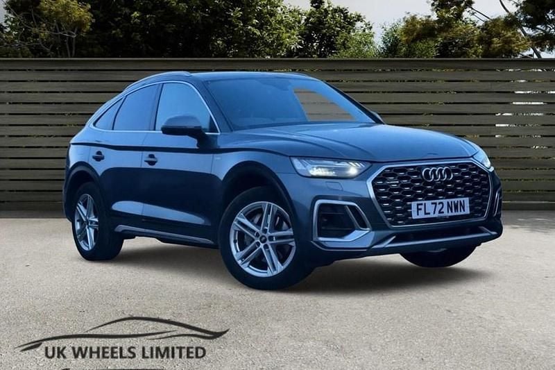 Begagnad Audi Q5 Sportback S-Line 2022 Grå SUV