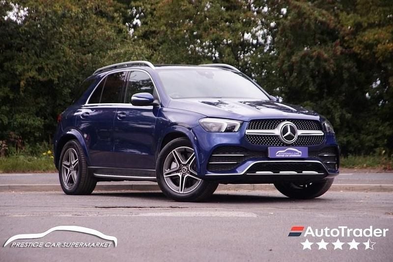 Blue Used 2020 Mercedes GLE350 AMG Line Premium Estate | £33,899 (Good price) - Image 1/4