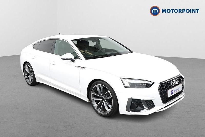 Used Audi A5 S-Line 190 HP (139 kW) 2021 White Coupe