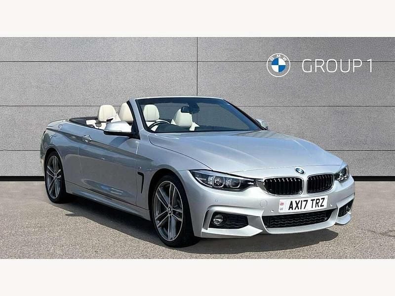 Silver Used 2017 BMW 430 Cabriolet M Sport Cabriolet | £21,650 (Fair price) - Image 1/4