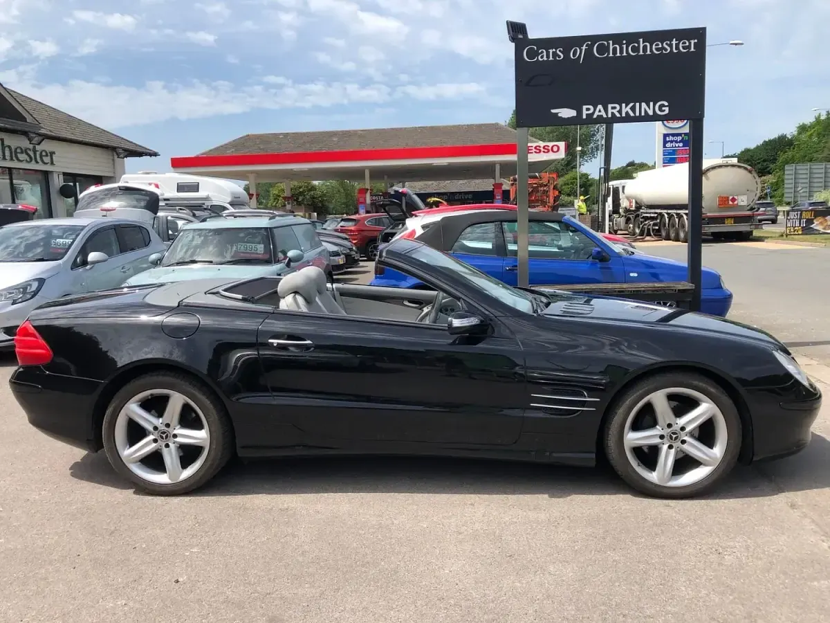 Used Mercedes SL350 2006 Black Cabriolet