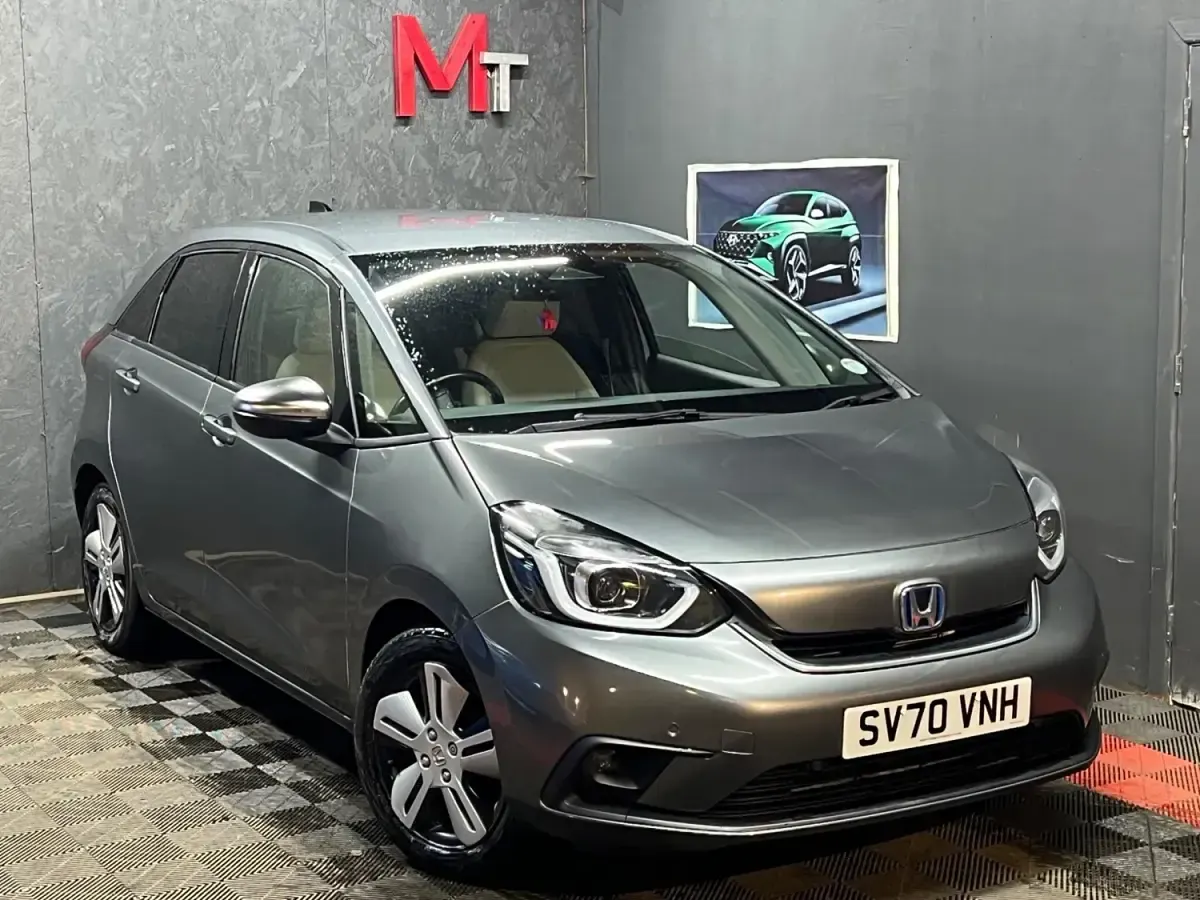 Begagnad Honda Jazz Hybrid 2020 Grå Halvkombi