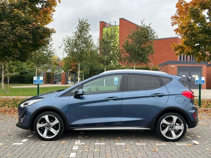 Used Ford Fiesta Active 2019 Blue Hatchback