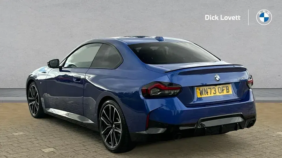 Used BMW 230 M Sport 242 HP (177 kW) 2023 Blue Coupe
