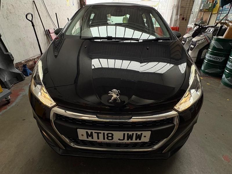 Used Peugeot 208 Allure Premium 2018 Black Hatchback