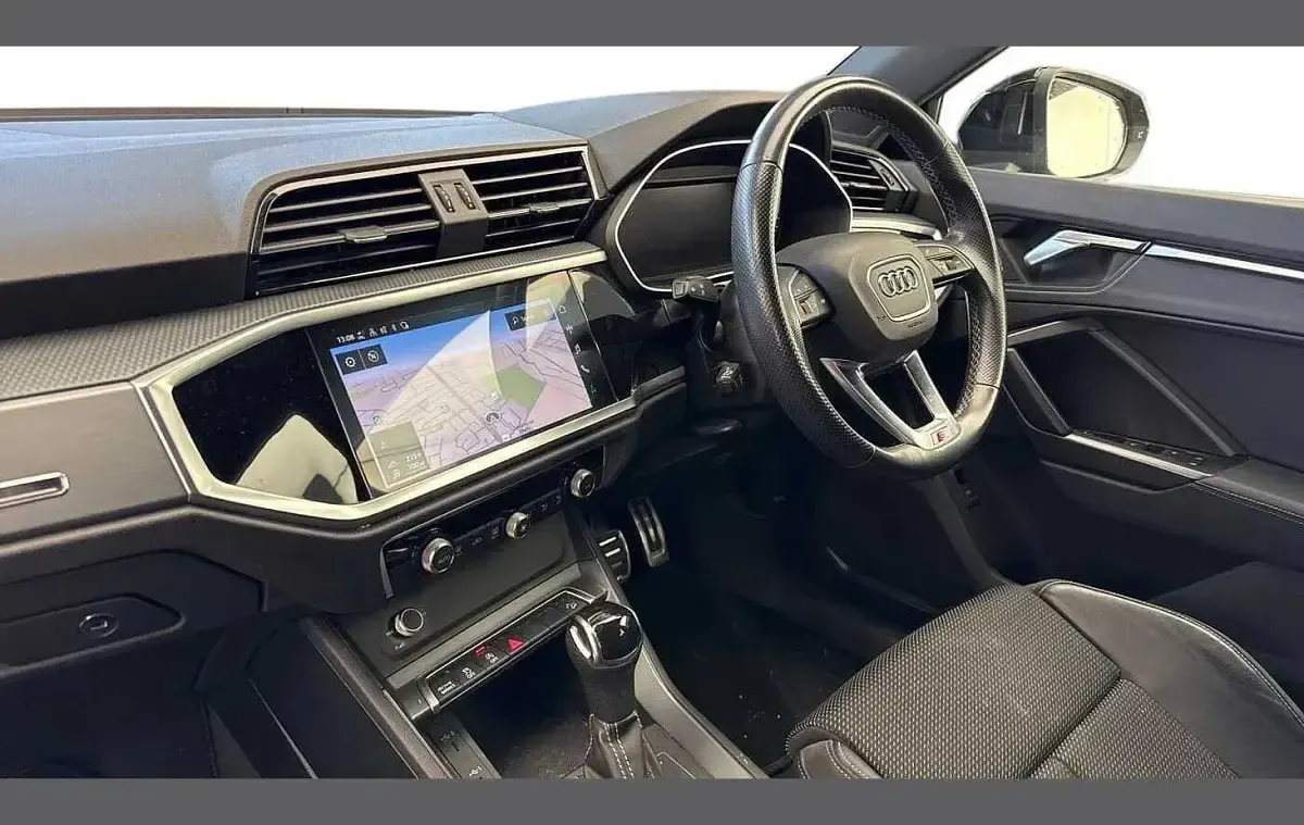 Used Audi Q3 S-Line 150 HP (110 kW) 2021 Black SUV