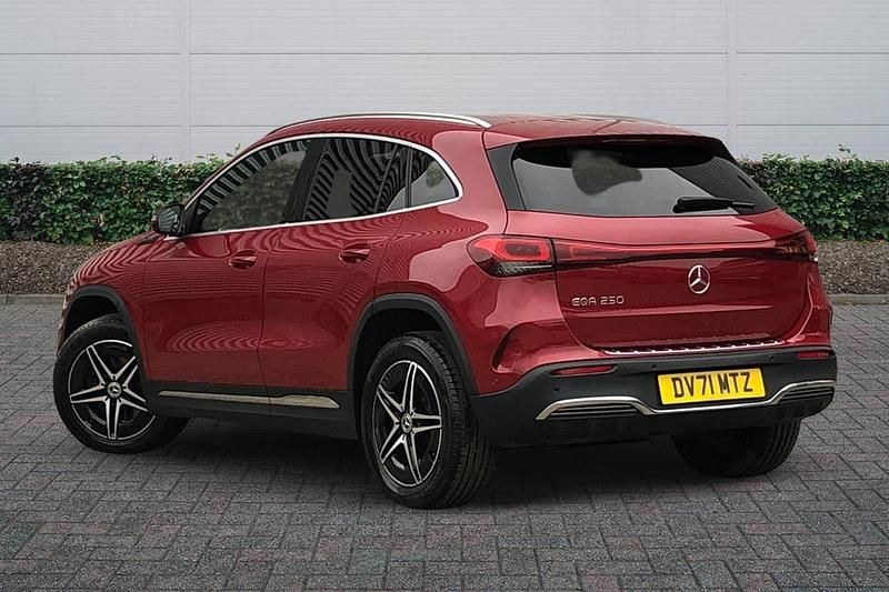 Used Mercedes EQA250 AMG line 139 kW (190 HP) 2021 Red SUV