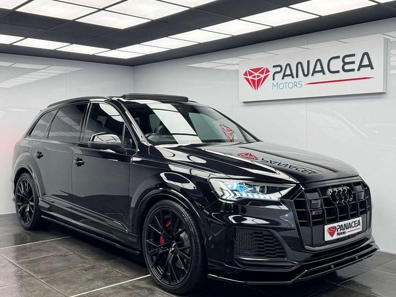 Black Used 2020 Audi SQ7 SUV | £51,990 - Image 1/4