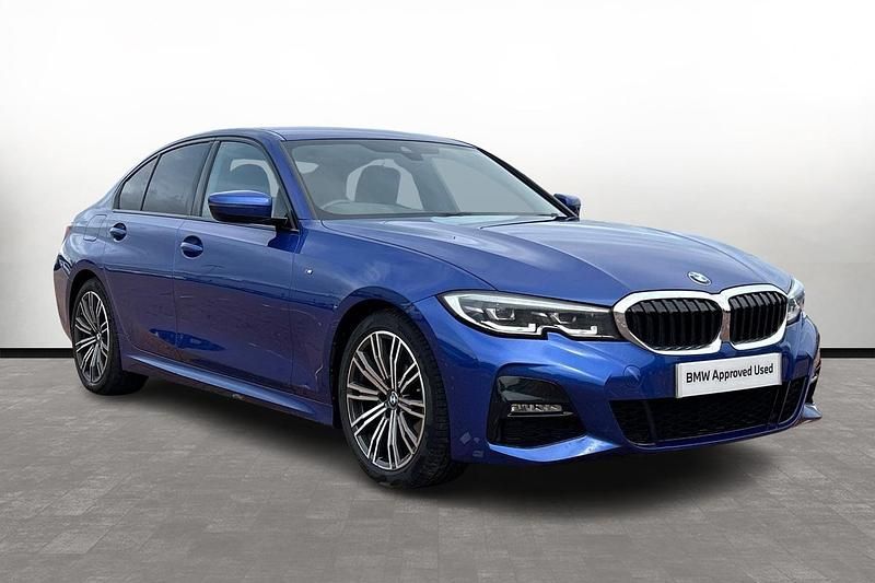 Blue Used 2022 BMW 320 M Sport Sedan | £23,250 (Good price) - Image 1/3