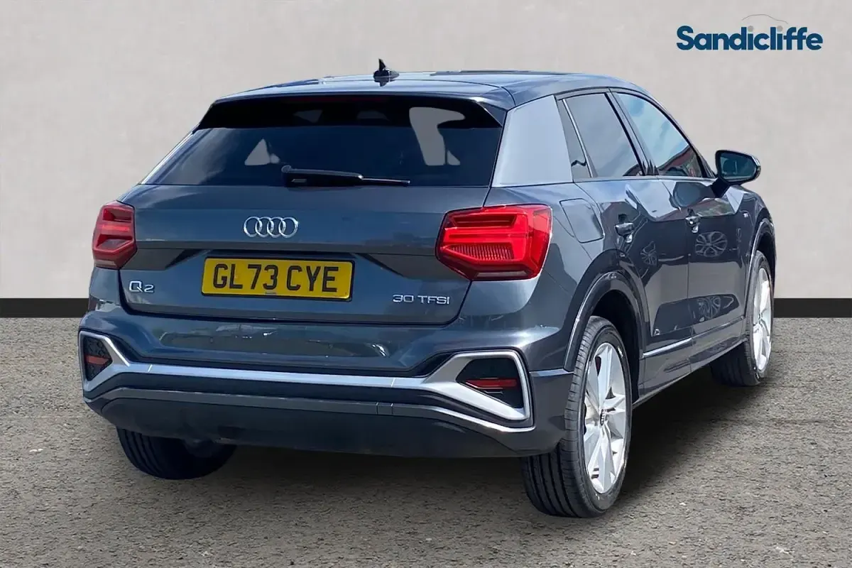 Used Audi Q2 S-Line 110 HP (80 kW) 2023 Pearl  daytona grey SUV