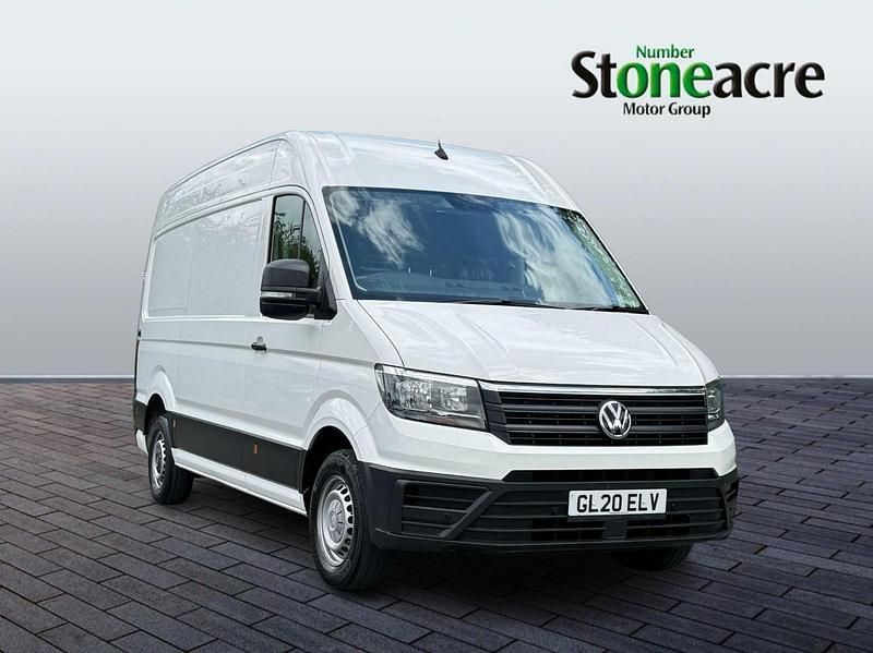 White Used 2020 VW Crafter Trendline Van | £14,953 (Fair price) - Image 1/4