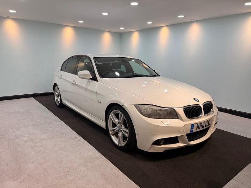 White Used 2011 BMW 320 Sport Line Sedan | £1,900 (Good price) - Image 1/4