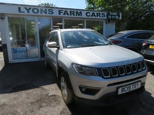 Grey Used 2019 Jeep Compass Longitude SUV | £10,995 (Fair price) - Image 1/1