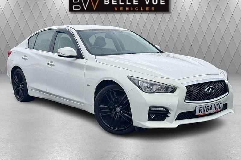 White Used 2015 Infiniti Q50 Sport Tech Sedan | £7,995 (Fair price) - Image 1/1