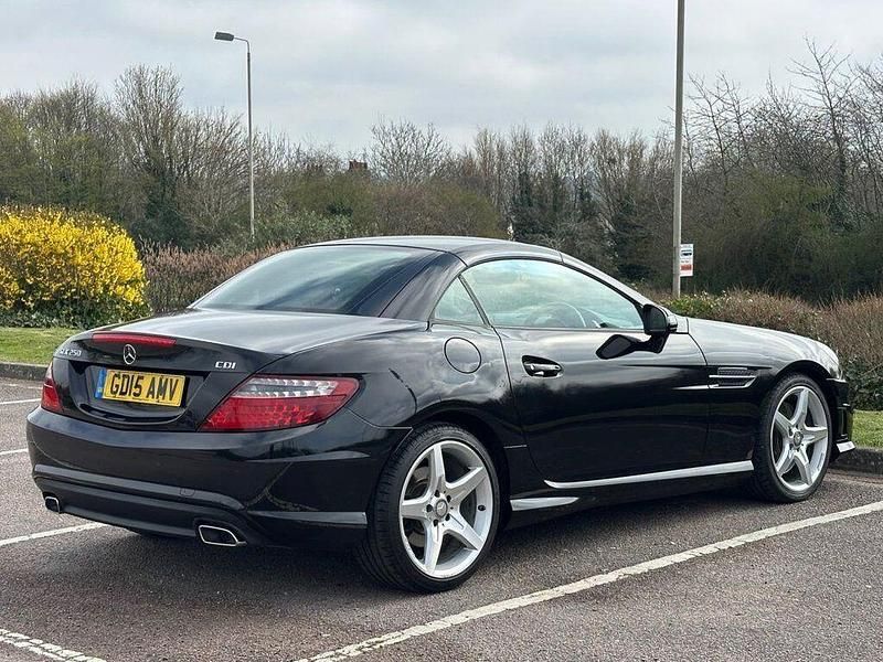 Used Mercedes SLK250 AMG 204 HP (150 kW) 2015 Black Cabriolet