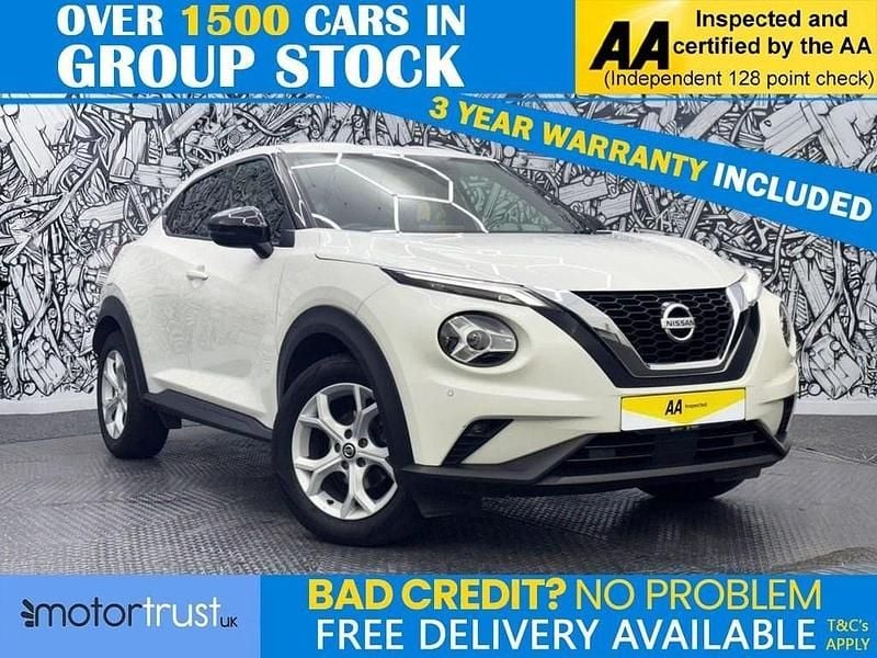 Used Nissan Juke N-Connecta 117 HP (86 kW) 2020 White SUV