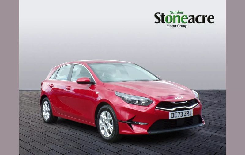 Red Used 2023 Kia Ceed 2 Hatchback | £16,495 (Fair price) - Image 1/4