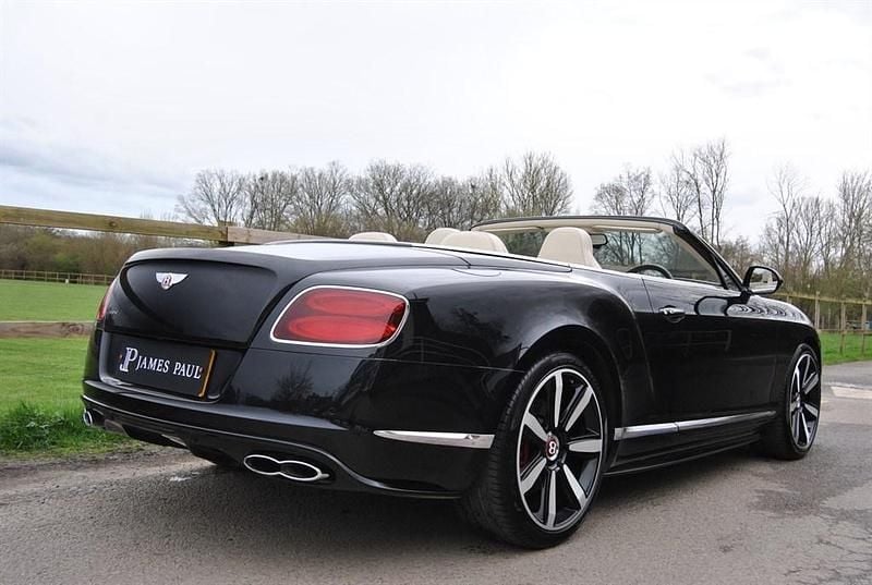 Used Bentley Continental GT Convertible 2014 Black Cabriolet