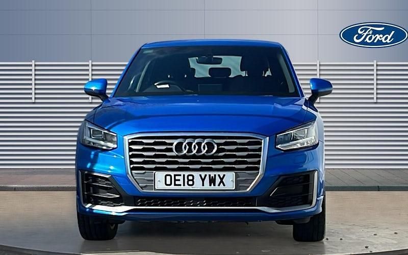 Used Audi Q2 S-Line 150 HP (110 kW) 2018 Blue SUV