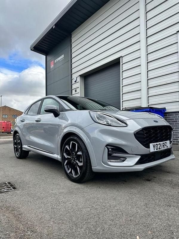 Grey Used 2021 Ford Puma Gen-E ST-Line X Hatchback | £15,500 (A bit pricey) - Image 1/4