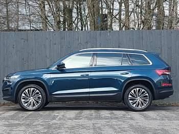Used Skoda Kodiaq SE L Executive 150 HP (110 kW) 2024 Blue SUV