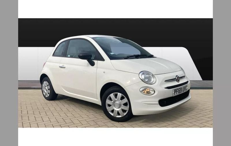 White Used 2019 Fiat 500 Pop Hatchback | £6,891 (Fair price) - Image 1/4