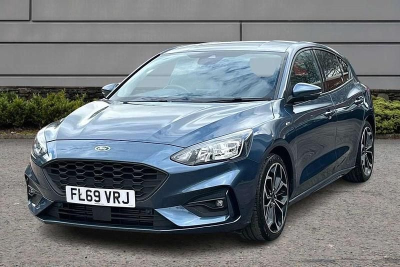 Used Ford Focus ST-Line X 123 HP (90 kW) 2020 Blue Hatchback