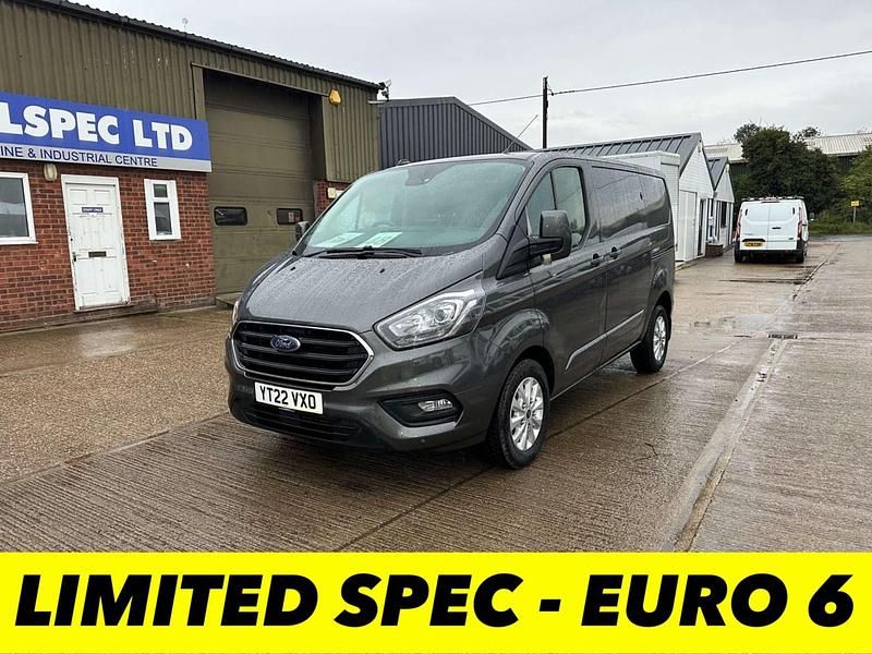 Grey Used 2022 Ford Transit Custom Limited Van | £11,500 (Good price) - Image 1/2