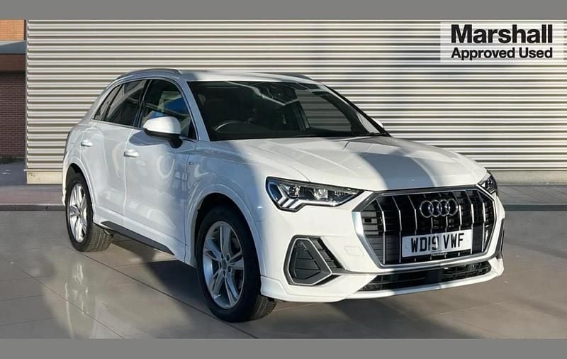 White Used 2019 Audi Q3 S-Line SUV | £18,494 (Fair price) - Image 1/4