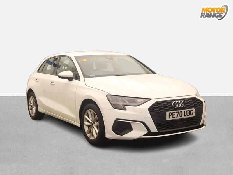 White Used 2021 Audi A3 Comfort Hatchback | £15,195 (Good price) - Image 1/4