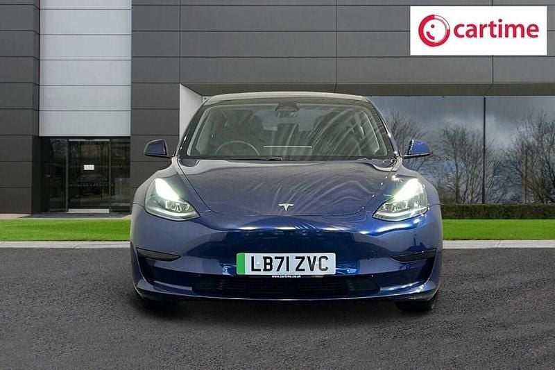 Used Tesla Model 3 Standard Range 366 kW (498 HP) 2022 Blue Sedan