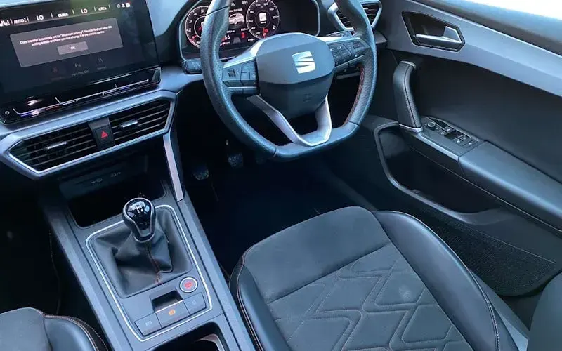 Used Seat Leon FR Sport 131 HP (96 kW) 2022 Grey Hatchback