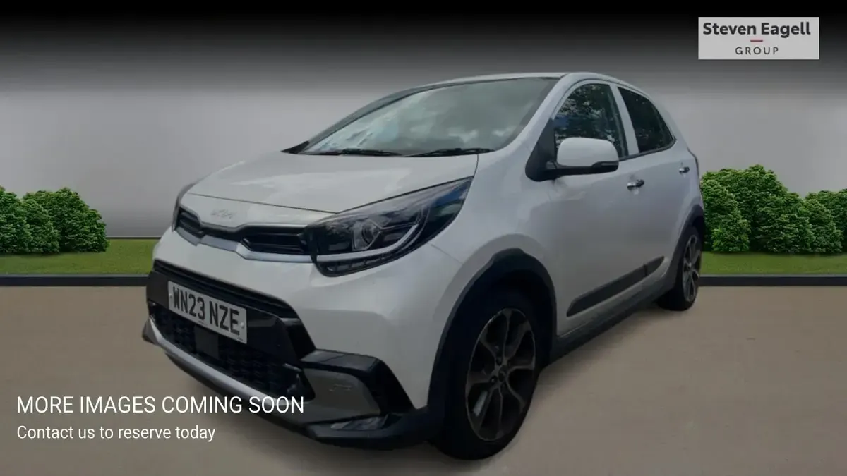 Used Kia Picanto X-Line 2023 White Hatchback