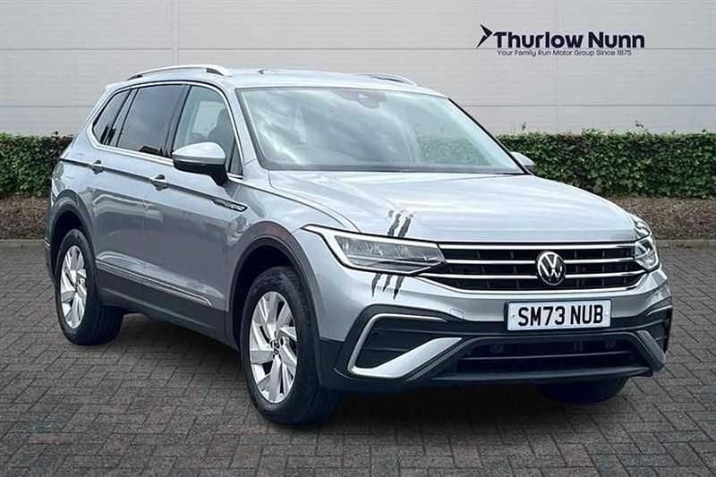 Silver Used 2024 VW Tiguan Allspace Life SUV | £24,900 (Good price) - Image 1/1