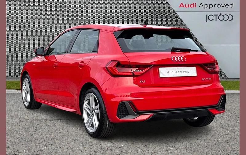 Used Audi A1 S-Line 108 HP (79 kW) 2023 Red SUV