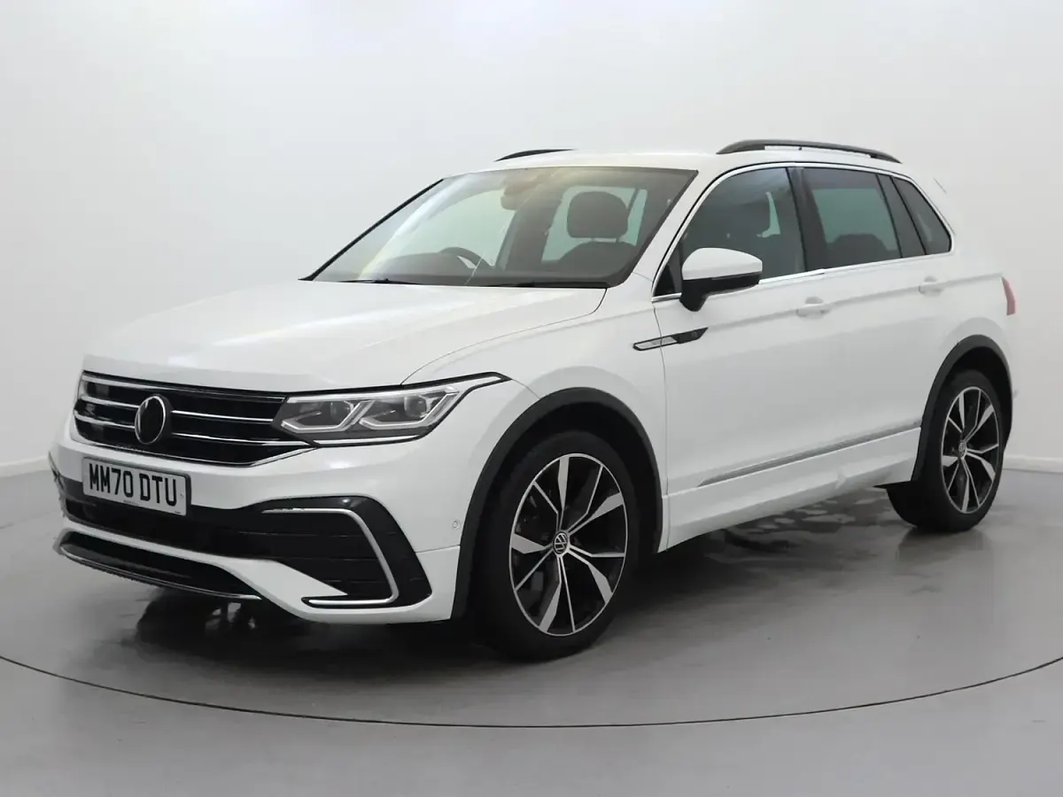 Used VW Tiguan R-line 150 HP (110 kW) 2020 White SUV