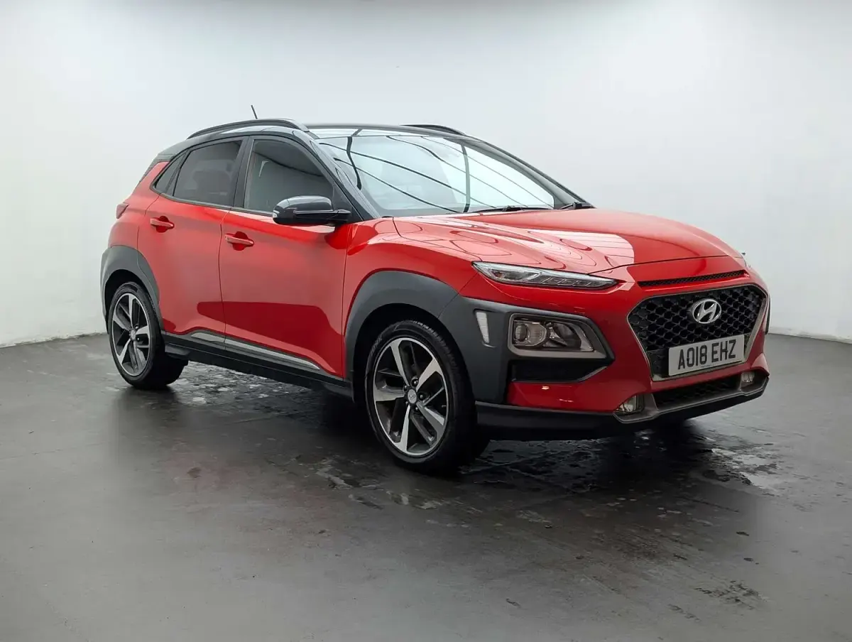 Used Hyundai Kona Premium SE 120 HP (88 kW) 2018 Orange SUV