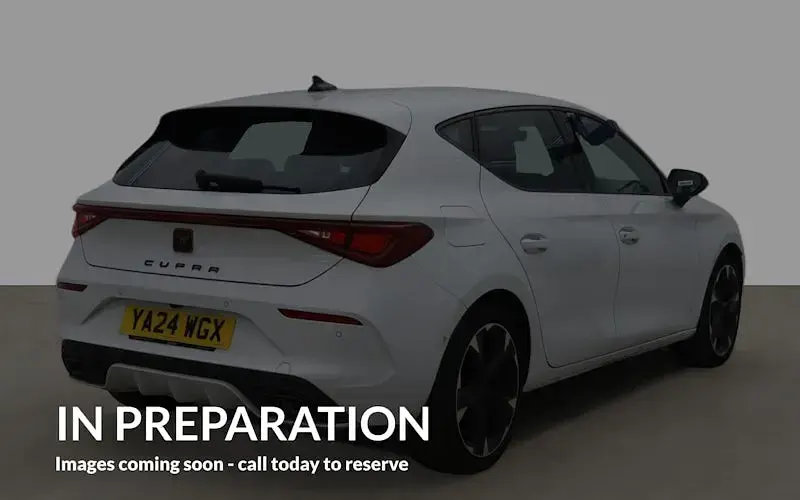 Used Cupra Leon 150 HP (110 kW) 2024 White Hatchback