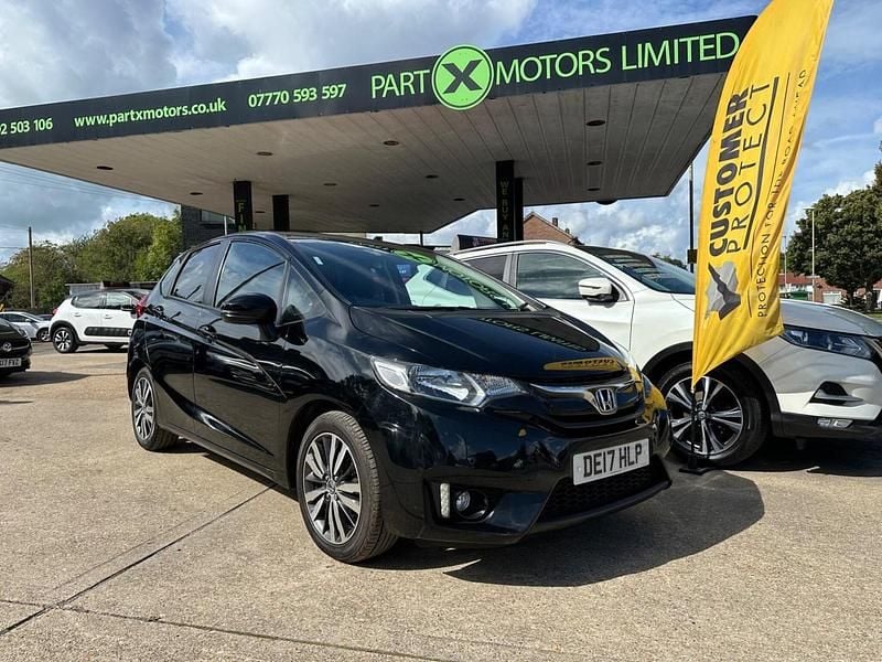 Black Used 2017 Honda Jazz EX Hatchback | £9,995 (Fair price) - Image 1/4