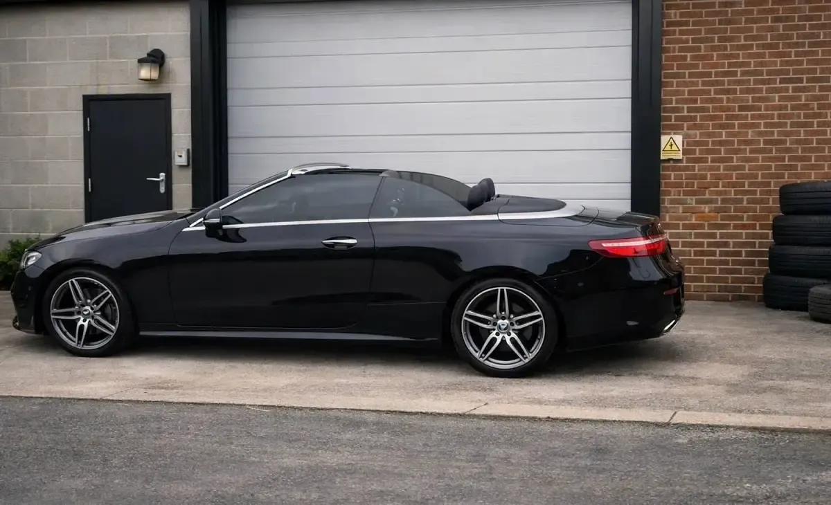 Used Mercedes E220 AMG Line Premium 2018 Black Cabriolet