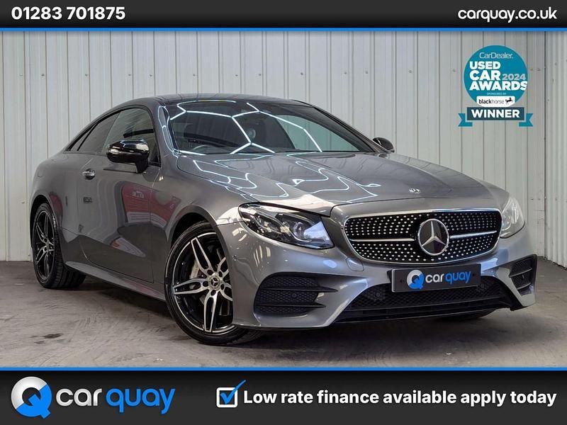 Grey Used 2017 Mercedes E300 AMG Line Premium Plus Coupe | £20,995 (Fair price) - Image 1/3
