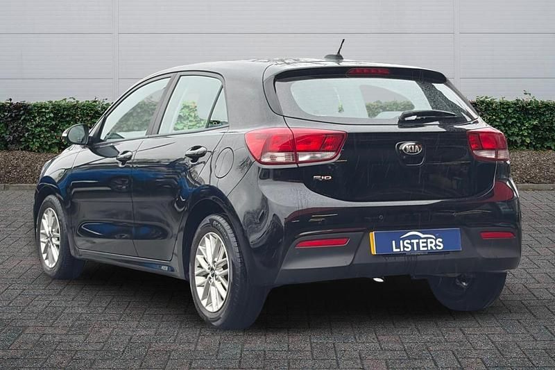 Used Kia Rio 84 HP (61 kW) 2021 Black Hatchback