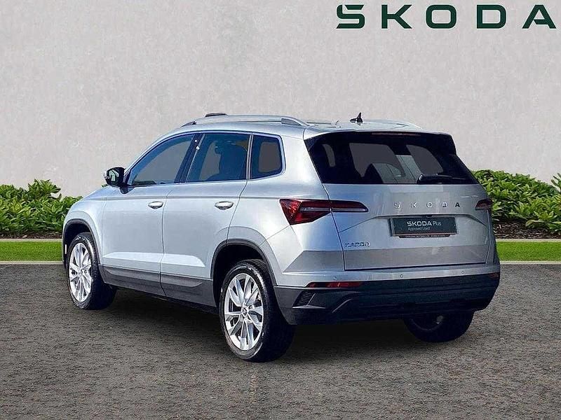 Used Skoda Karoq SE L 110 HP (80 kW) 2025 Brilliant silver metallic SUV